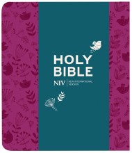 NIV Journalling Plum Soft-tone Bible with Clasp