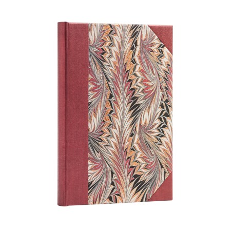 Rubedo (Cockerell Marbled Paper) Midi Unlined Hardcover Journal