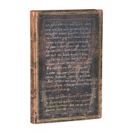 Michelangelo, Handwriting (Embellished Manuscripts Collection) Mini Lined Softcover Flexi Journal (Elastic Band Closure)