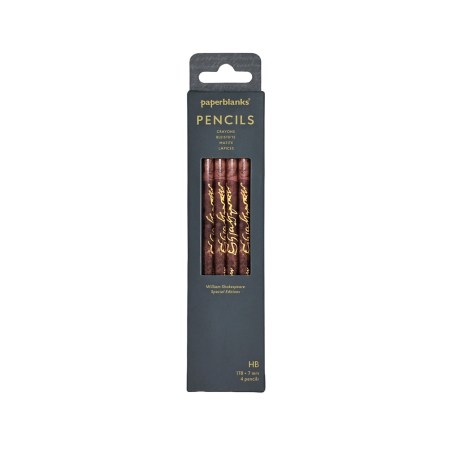 William Shakespeare (Special Editions) Pencil (4 Pack)