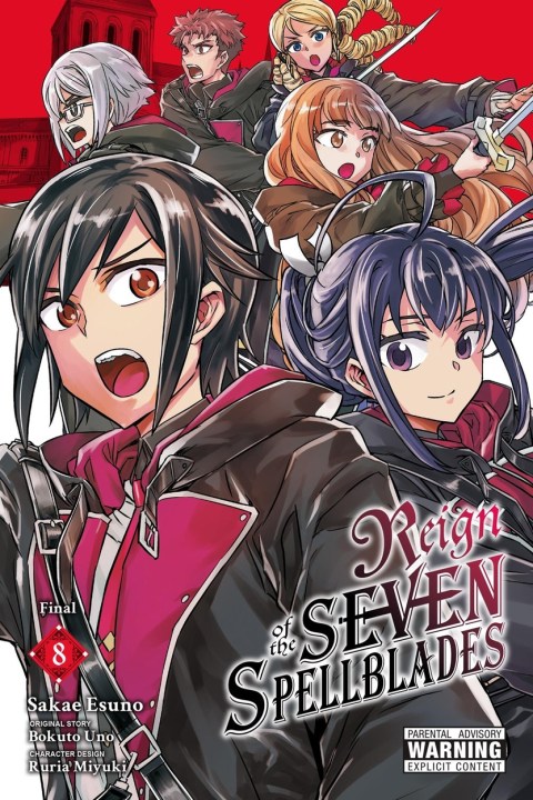 Reign of the Seven Spellblades, Vol. 8 (manga)